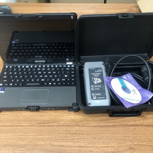 Getac Laptop V25.1 ServiceMaster สำหรับรถขุด JCB รถบรรทุก รถแทรกเตอร์ เครื่องมือบริการอิเล็กทรอนิกส์ อะแดปเตอร์ Datalink เครื่องมือวินิจฉัย DLA - Product Image 1