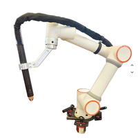 Bras robotique collaboratif d'occasion certifié CE, marque FR, moteur 1kW, corps léger en acier inoxydable, polyvalent pour préhension et placement