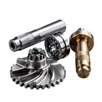 Pièces usinées CNC sur mesure en acier inoxydable et laiton, engrenages, quincaillerie, équipement industriel, service de tournage, électroérosion à fil, tolérance de 0,01 mm