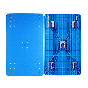 Carrello a mano monostrato in plastica trasportabile personalizzato all'ingrosso Mracking - Product Image 5