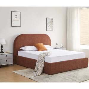 Lits de rangement rembourrés modernes, ensembles de lits rembourrés de luxe, tailles queen et king, pour chambre à coucher - Product Image 3