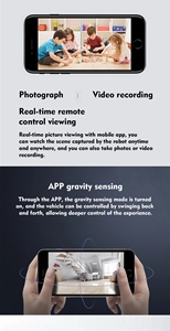 كاميرا فيديو للأطفال الصغار, أحدث ألعاب السيارات 777-270 RC سيارة للأطفال في الوقت الحقيقي كاميرا نقل الفيديو 0.3MP زاوية قابلة للتعديل حساس الجاذبية 4CH APP wi-fi - Product Image 4