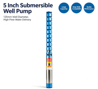 Pompe submersible multistade de 5 pouces, 10 CV, pour puits profond, pour le pompage d'eau de puits