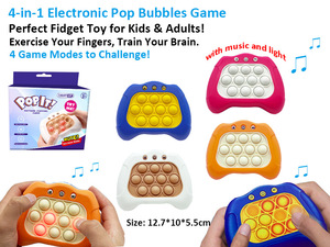 Juguete de Rompecabezas Luminoso Popular para Niños, Juego de Burbujas de Empuje Rápido - Product Image 2