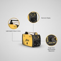 Nouvelle machine à souder à l'arc JUBA MIG-160M 3 en 1, soudeuse portable DC MIG TIG MMA, acier inoxydable, métal, technologie IGBT, 20-160A