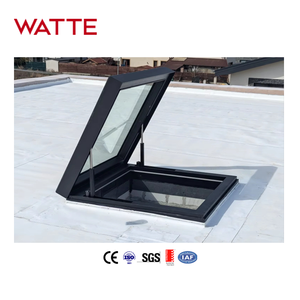 Fenêtre de toit en aluminium à ouverture verticale pour toit incliné, double vitrage, ouverture automatique, design moderne, fabrication en usine - Product Image 6