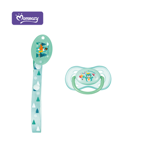 Mobpa BPA ücretsiz bebek emzik silikon emzik bebek güvenli nefes ve emzik klip ile taşınabilir emzik - Product Image 5