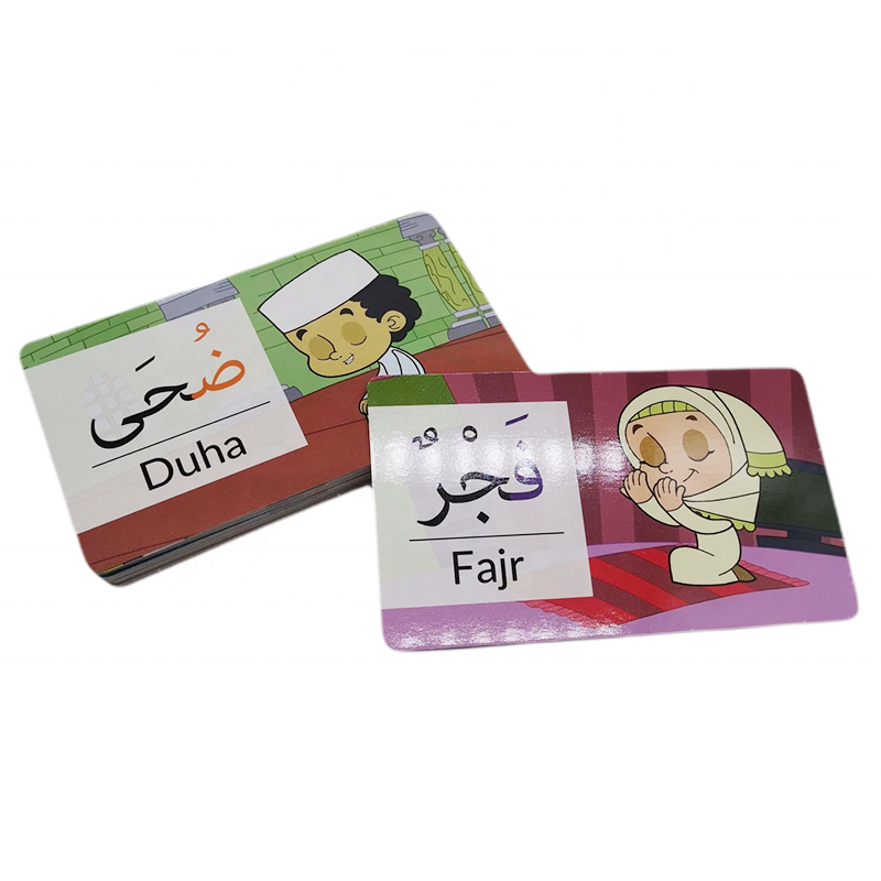 Waterproof Flash Cards для Kids, Eco Friendly Material, Children Cognition, Learning Flash Card, Printing Services, educational Flash Cards