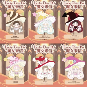 100% Originale Autentico LuckyDeerNai Witchs V4 Letter Series Blind Box Toy Statuetta Anime Carina Scatola a Sorpresa Misteriosa Regalo - Product Image 3