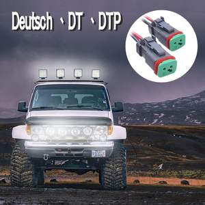 2-in-1-Doppelausgänge DT DTM-Buchsen adapter Splitter Deutsch Dual Leads Kompatibler LED-Arbeits kabelbaum - Product Image 4