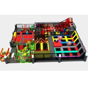 Grand parc de trampoline intérieur commercial chaud pour enfants avec fosse à mousse et grand toboggan FRP <span class=keywords><strong>Scream</strong></span> Excellente valeur Fun! - Product Image 4