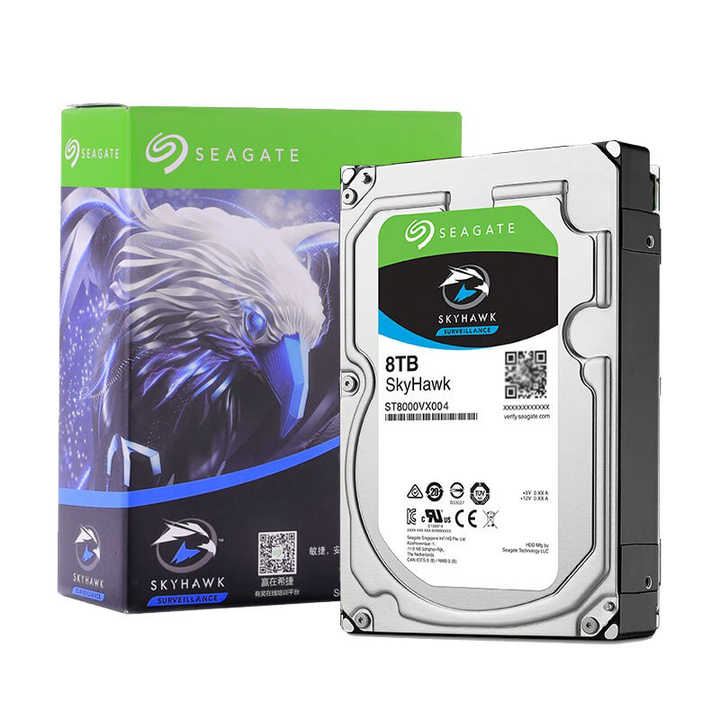 Seagate Skyhawk 8TB HDD - Ideal for Surveillance & Monitoring