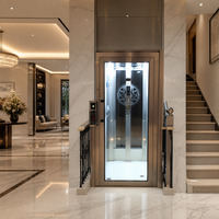 Sırt Çantası Tipi Çekişli Makine Odası Olmayan Asansör 2-8 Katlı Yüksek Hızlı Apartman Asansörü