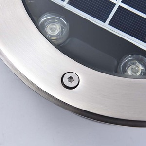 La puissance élevée imperméabilisent la <span class=keywords><strong>lampe</strong></span> souterraine actionnée <span class=keywords><strong>solaire</strong></span> de voie d'étape enfoncée par IP67 - Product Image 3