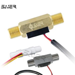 産業用液体測定用磁気ホール流量計G1/4 "62mm長高精度真水流量センサー0.3-3L/min - Product Image 2