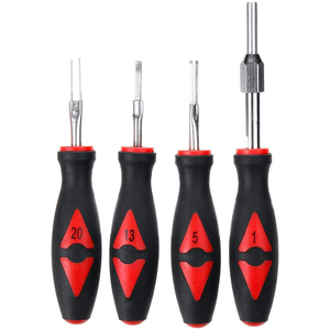 23PCS Terminal Universal liberación establecer conector del arnés removedor de paquete de herramientas Kit - Product Image 5