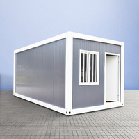 Cbox 20ft Mobile Casa Prefabricada portable plat pack conteneur maison petite maison préfabriquée