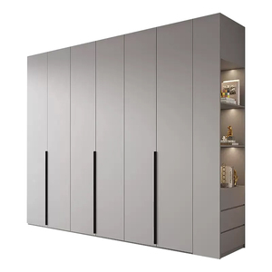 Venta directa de fábrica Armario de madera maciza multicapa pintado de grado ecológico ENF superior, emisión de formaldehído ≤ 0.025 mg/m3 ODM/OEM - Product Image 4