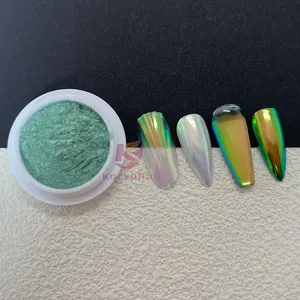 Aqua Unicorn Powder Multichrome Pigment Nail Polish Mirror Effect Chrome Powder Pigment Nail Resin Craft