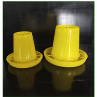Poulet Canard Manger Mangeoire Jaune Pot Kit DIY Seau Équipement Mangeoire À Oiseaux Machine pour Ferme