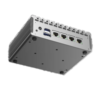 Soporte de vehículo Industrial Mini PC NXP I. MX8 QuadCore Amplio voltaje 8-48V DC CAN Bus Soporte DE LA LN-1001-N100
