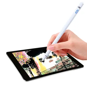 Cheap Touch Screen 2 In 1 Stylus Pen Plastic Universal Digital Drawing Pencil Disc Writing Pen Stylus