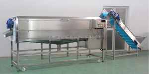 Machine automatique industrielle de nettoyage de brosse de carotte équipement de lavage et d'épluchage de polissage de <span class=keywords><strong>carottes</strong></span> à vendre - Product Image 2