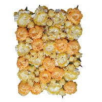 FPS031 Fleurs artificielles douces faites à la main en soie et plastique, toile de fond et panneau pour les événements de rentrée scolaire