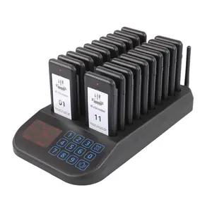 WirelessLinkx 20 çağrı cihazları kablosuz misafir kuyruk sistemi çağrı restoran çağrı sistemi restoran için