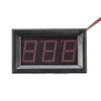 AC 70-500V 0.56 "LED Digital Voltmeter Alat Instrumen Volt Meter Tegangan 2 Kabel Tampilan Merah Hijau Biru 110V 220V DIY 0.56 Inci