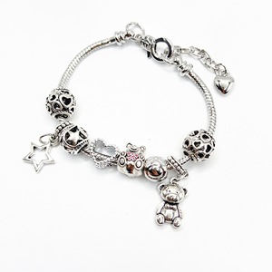 Pulsera DIY de Cuentas de Vidrio con Ojo de la Suerte y Estrella, Hilo de Dijes de Diamantes de Imitación, Joyería Personalizada de Moda para Mujer - Product Image 4