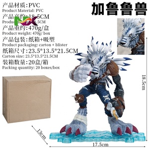 Figura de Anime de Weregarurumon de <span class=keywords><strong>Digimon</strong></span>, Modelo Coleccionable, Decoración, Regalo, Juguete de Moda, Venta al por Mayor, Pedido al por Mayor - Product Image 2