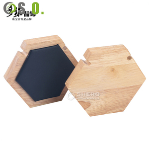 Expositor de Collares de Madera Maciza Hexagonal, Expositor de Joyería Moderno y de Lujo para Joyerías, Venta al por Mayor, Precio de Fábrica de Alta Calidad - Product Image 4