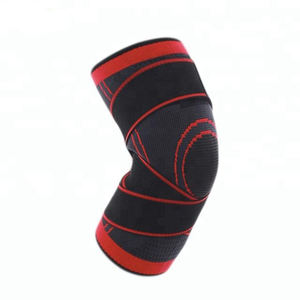 Fábrica Personalizado Ajustável Cotovelo Joelho Almofadas Compressão Manga Par Joelho Suporte com Alça - Product Image 6