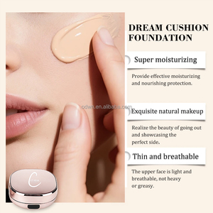 OTVENA <span class=keywords><strong>Crème</strong></span> hydratante éclaircissante longue durée <span class=keywords><strong>CC</strong></span> Cushion Foundation Contrôle du sébum Couvrance naturelle Air Cushion BB Cream avec SPF - Product Image 2