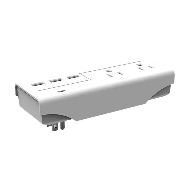 OSWELL US-Standard angepasster feuerfester tragbarer 220-V-Adapter mit USB-Typ-C-Anschluss