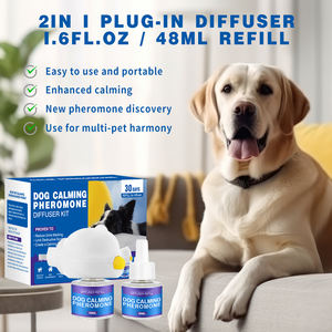 Tanaman alami dalam ruangan 48ml minyak esensial anjing & kucing Diffuser menenangkan + isi ulang dengan efek menenangkan tahan lama 100% aman - Product Image 5