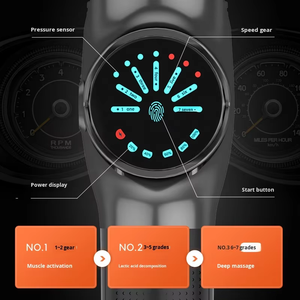 ปืนนวดร่างกาย Fascia ปืนนวดมืออาชีพจอ LCD มอเตอร์สั่นของกล้ามเนื้ออุปกรณ์นวดฟิตเนส - Product Image 3