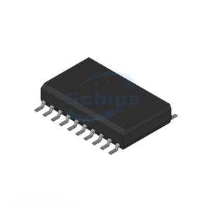 Components Electronic Data Acquisition 20 SOlC ADC0820CCM Manufacturer Channel - Product Image 1