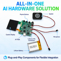Module d'affichage interactif IA avec WiFi, BLE, double microphone, questions-réponses vocales, emojis dynamiques et contrôle tactile pour appareils intelligents