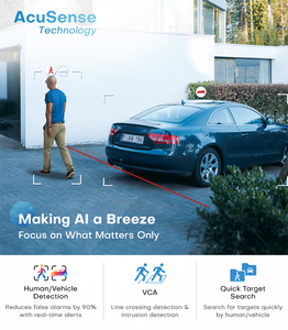 HIK OEM 8MP Phát Hiện Chuyển Động Hai Cách Âm Thanh Ánh Sáng Nhấp Nháy & Âm Thanh Báo Động Màu Đỏ Ánh Sáng Màu Xanh CCTV Mạng Máy Ảnh 4K Poe IP Máy Ảnh - Product Image 3