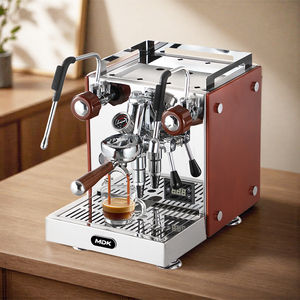 Máquina de Café Espresso Comercial de un Grupo, de Acero Inoxidable, Modelo MC-9, para Uso Industrial y Comercial - Product Image 1
