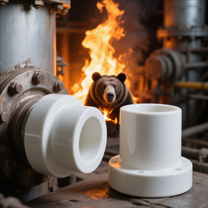 Asiento de válvula de cerámica de alúmina industrial de alto rendimiento resistente a ácidos y álcalis - Product Image 3