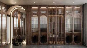 Vestidor de Estilo Medieval Wabi Sabi, Armario de Dormitorio de Alta Calidad y Gama Alta - Product Image 4