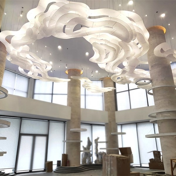 Modern Art Style Large LED Lighting