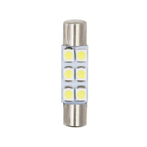 Car flathead double-pointed B6 29MM 3SMD T6 sun visor <b>light</b> <b>vanity</b> mirror <b>light</b> fuse <b>light</b> - Product Image 5
