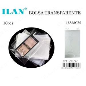 Sacchetto di plastica trasparente ILAN 15x35 cm per conservazione e imballaggio - Product Image 3