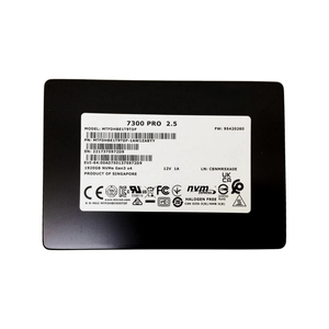 MTFDHBE1T9TDF-1AW1ZABYY 7300 PRO 1000GB PCLE 3D TLC U.2 7mm (1DWPD) SSD Interno de Servidor Metálico Novo - Product Image 3