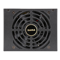 SAMA-fuente de alimentación 80plus gold, suministro de energía SFX de 500w con mini estructura modular fuerte, ventilador silencioso de alta calidad y buen aspecto