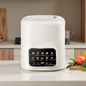 Fornello Elettrico Portatile Antiaderente Multifunzione per Cucinare Riso e Noodle, Cuocere a Vapore, per Dormitorio e Uso Studentesco - Product Image 1